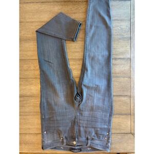 Liverpool Los Angeles The Skinny Grey Denim Jeans Womens 8/29 Stretch Skinny Leg